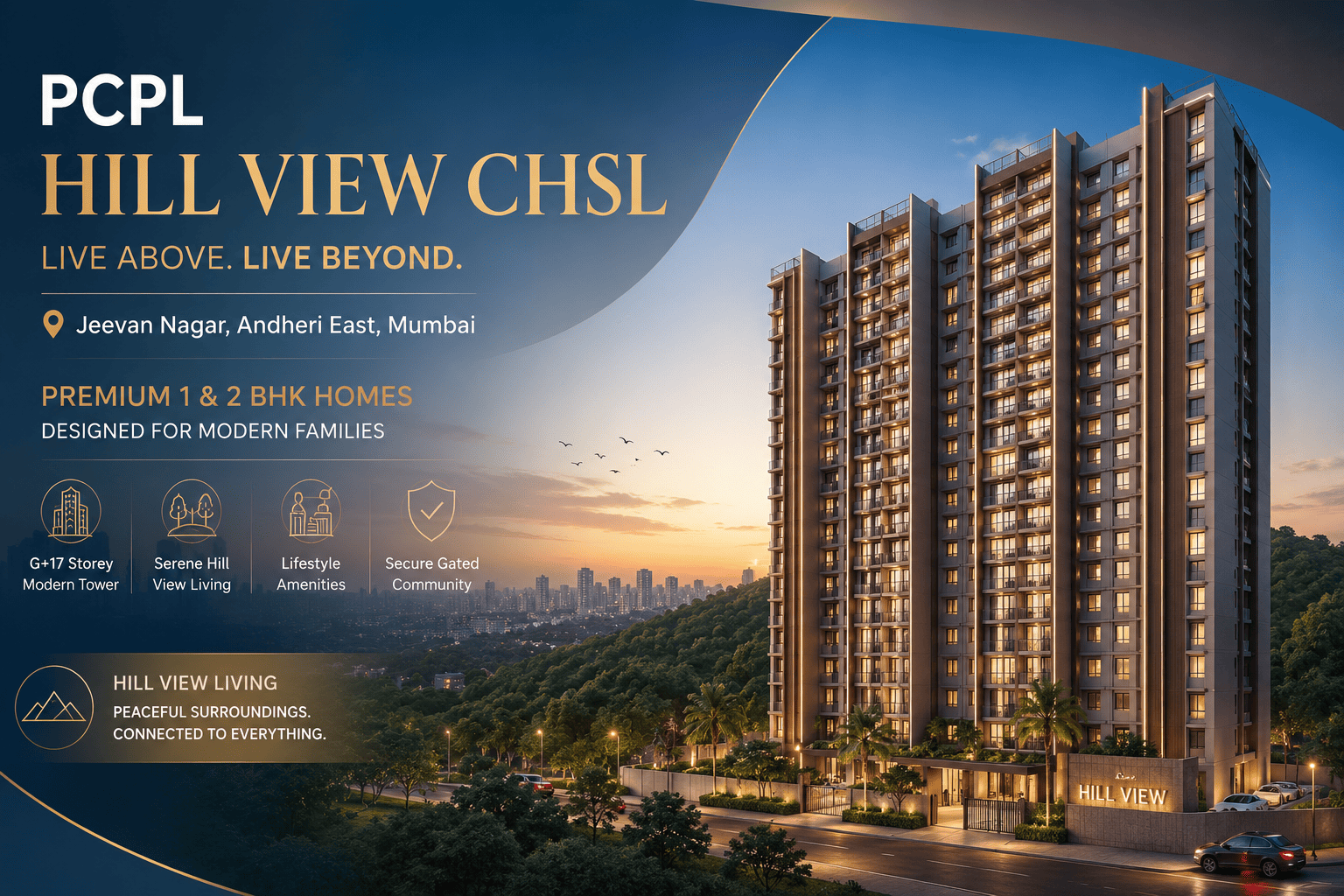 PCPL Hill View CHSL - Ready to Move Apartments Mumbai