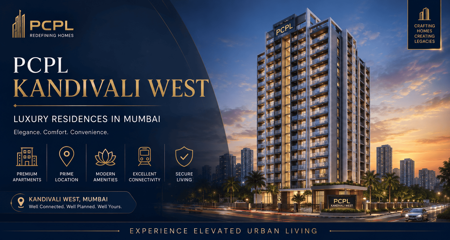 PCPL Kandivali West - Premium Flats in Kandivali Mumbai
