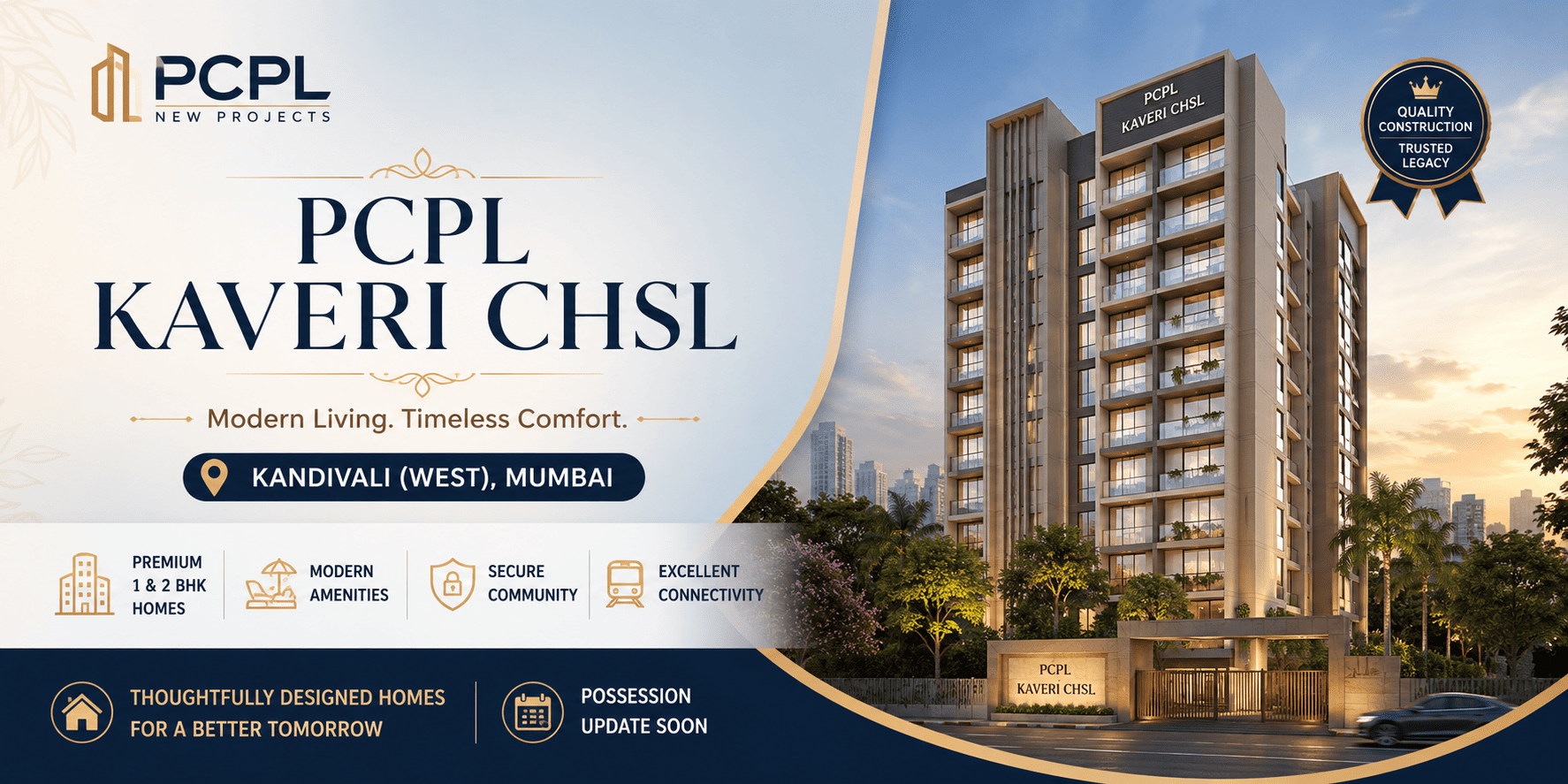 PCPL Kaveri CHSL - Premium Residences in Malad West