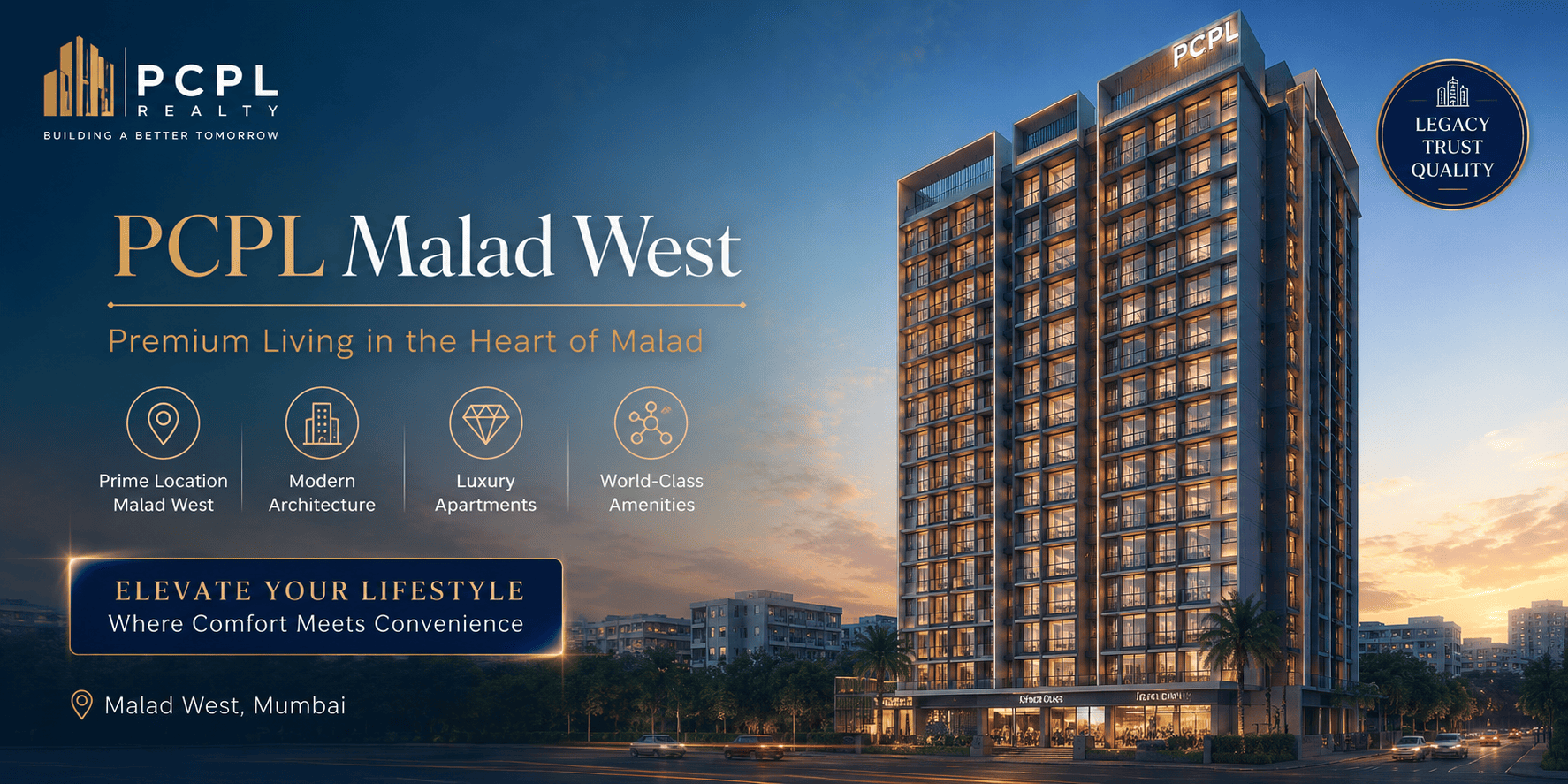 PCPL Malad West - Premium Apartments Mumbai
