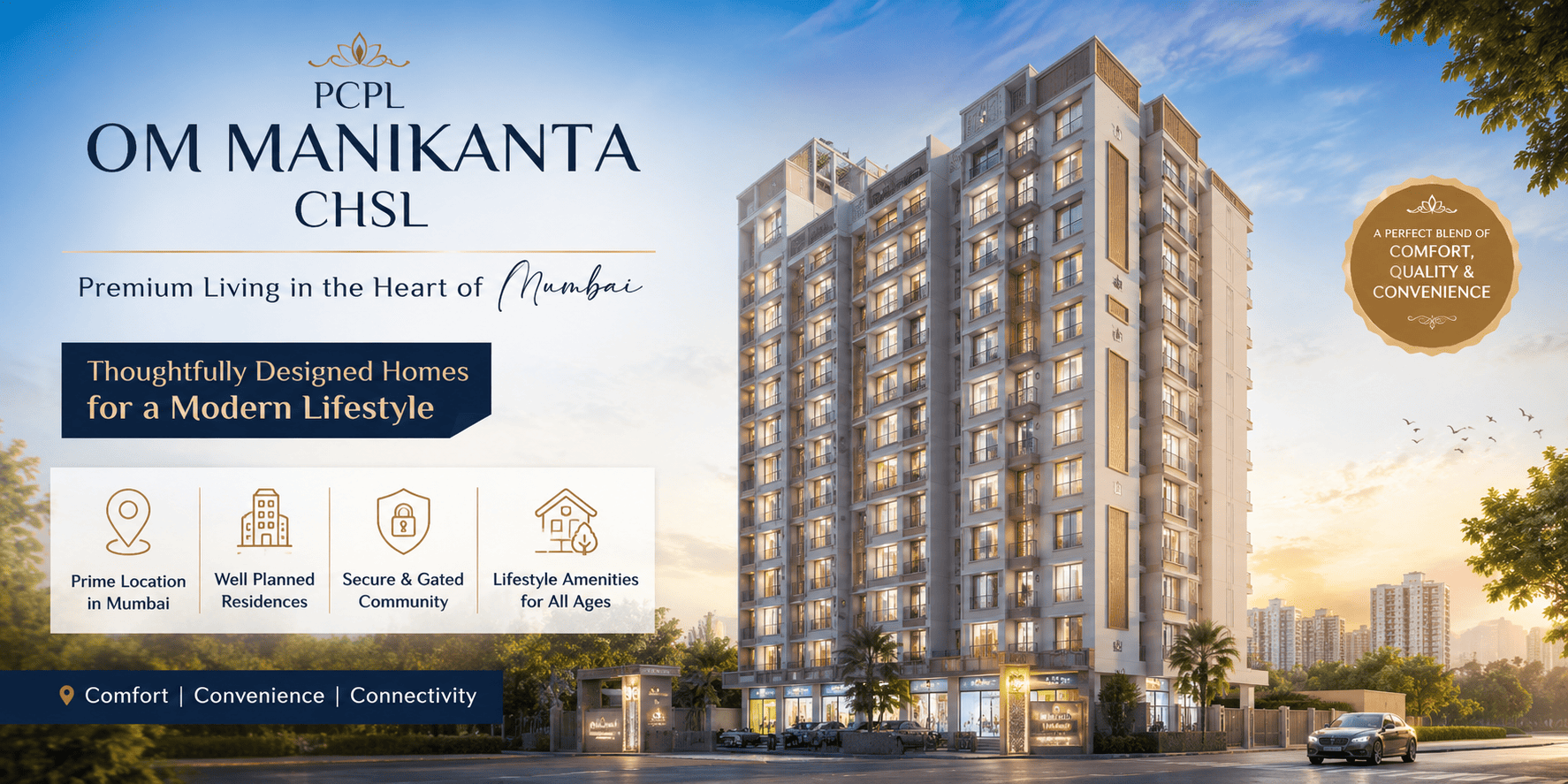 PCPL Om Manikanta C.H.S.L - Premium Apartments in Goregaon West