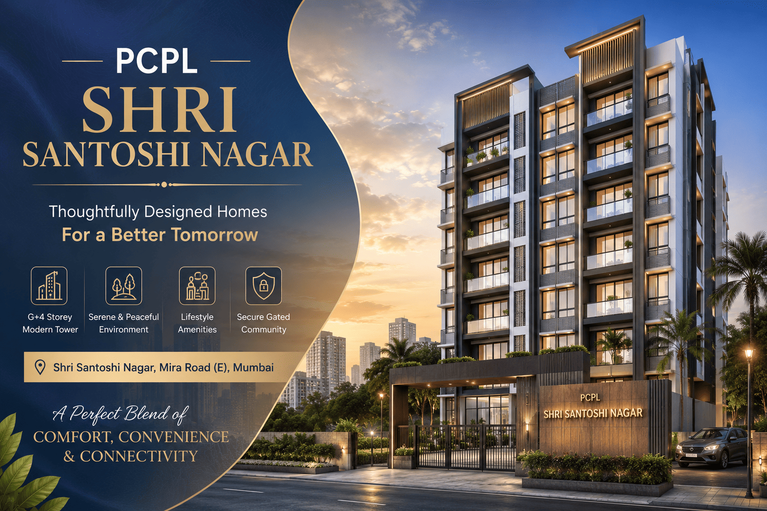 PCPL Shri Santoshi Nagar - New Launch Apartments Mumbai