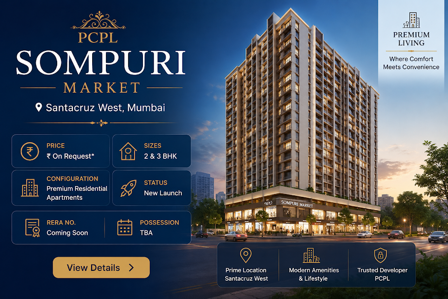 PCPL Sompuri Market - Premium Apartments in Santacruz West